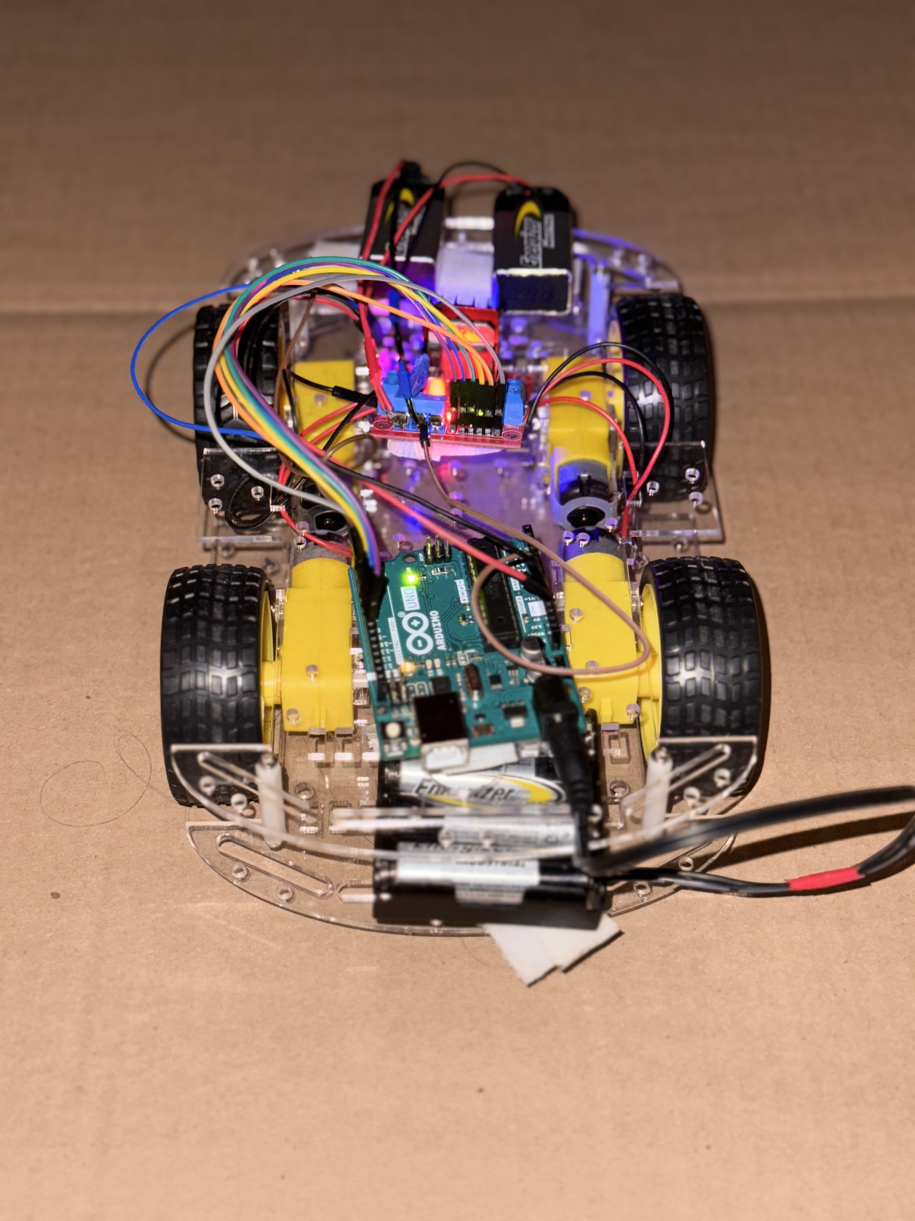 Hand Gesture Controlled Rover